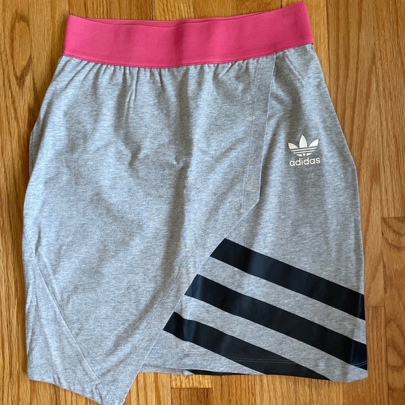 ADIDAS ORIGINALS Couture AJ7163 SKIRT Grey Heather M - Picture 5 of 5